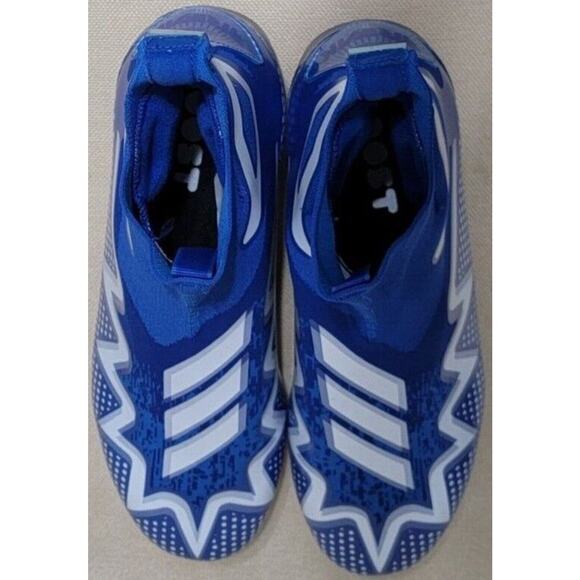 Adidas SM Freak Ultra 21 Laceless Blue/White Football Cleat Men Size 12.5 GZ0468 main image 9